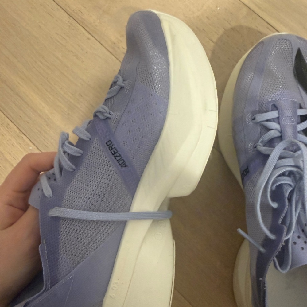 Y-3 Women's Violet Adizero Adios 3 - Picture 3 of 6